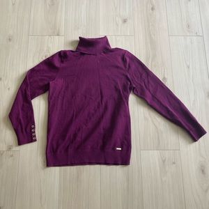 Tommy Hilfiger Turtle Neck Sweater Blouse Women M